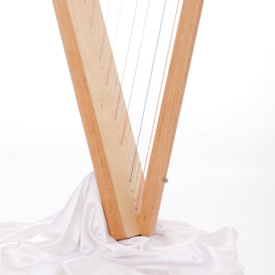 Rees Harps Special Edition Fullsicle Harp, 26 Strings - Natural Cherry Finish image 2