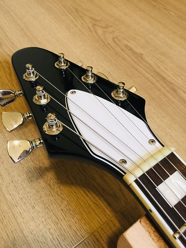 Edwards (by ESP) Flying V '67 Black (E-FV-120D) | Reverb Edwards (by ESP) Flying V '67 Black (E-FV-120D) | Reverb