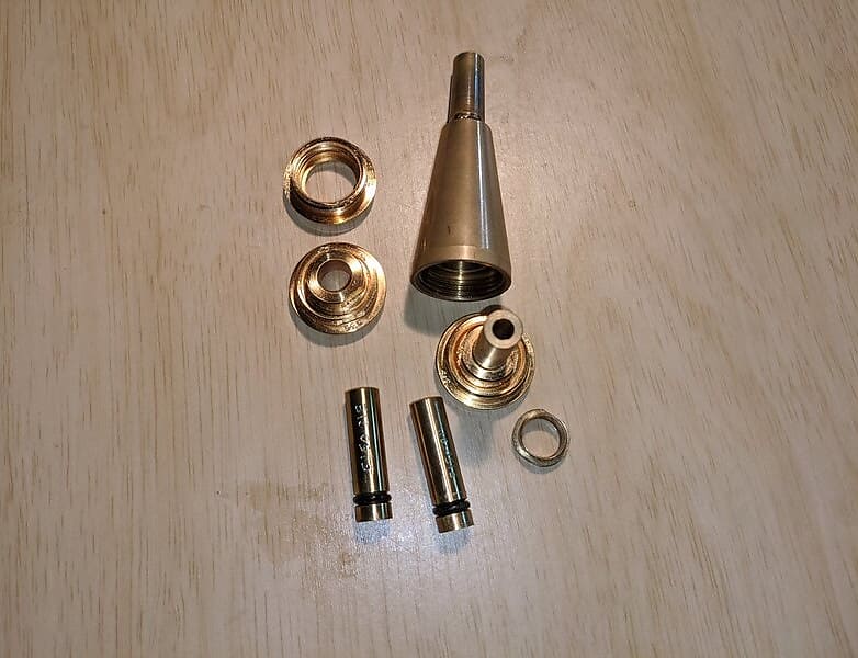 Harrelson 5mm Mouthpiece Set Gold Rim & Cup Reverb