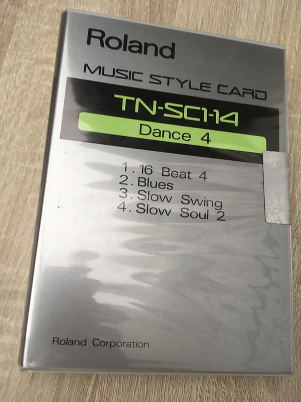 Roland TN-SC1-14 Dance 4 Style Card