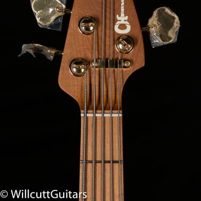 Charvel Pro-Mod San Dimas Bass JJ V Caramelized Lambo Green Metallic Bass Guitar - MC210627-9.25 lbs image 5