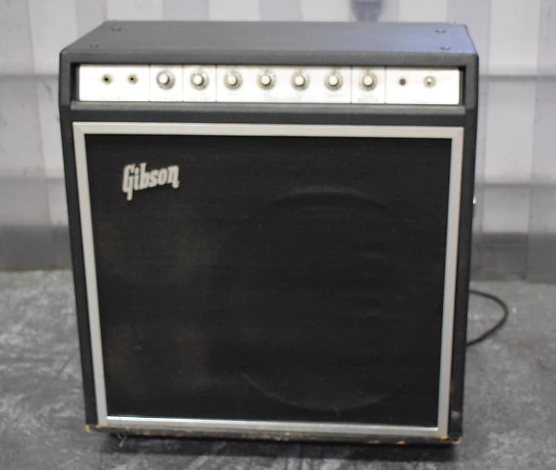 Gibson Vintage 70s G-100B 1 x 15" Bass Combo Amp image 1