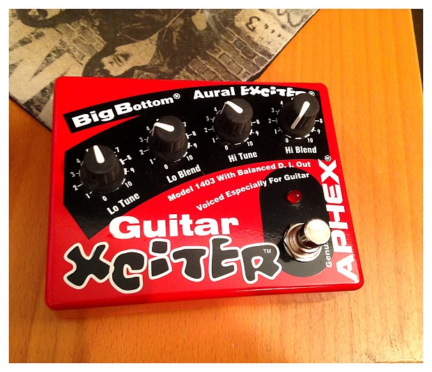 Aphex Guitar Xciter Pedal (Aural Exciter) | Reverb