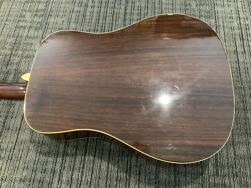kasuga KF840 1972 Acoustic Guitar with case | Reverb
