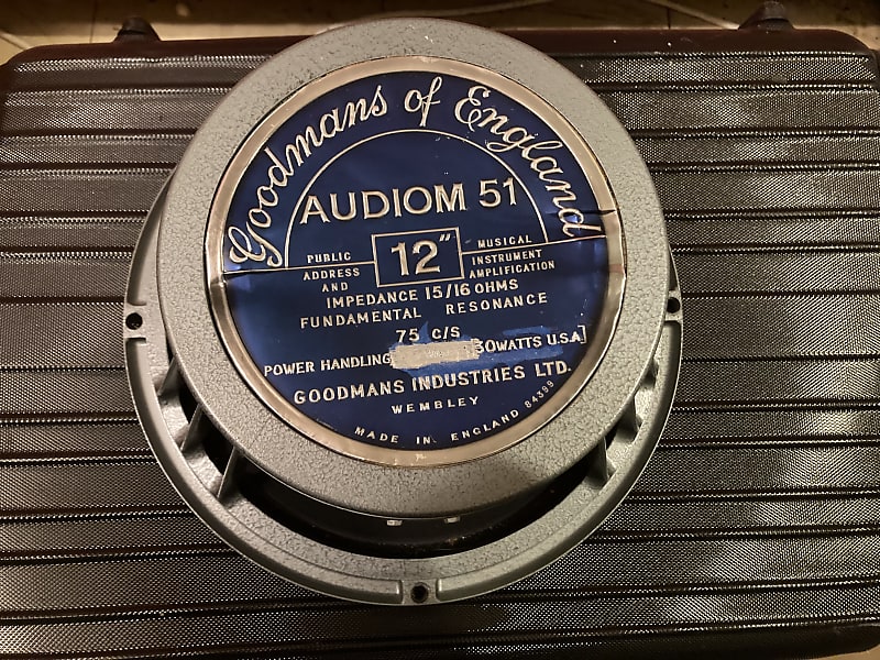 Goodmans Audiom 51 1960s Reverb UK