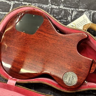 Gibson Custom Shop 1959 Les Paul Standard VOS Washed Cherry Sunburst New Unplayed Auth Dlr 8lb 15oz #946 image 13