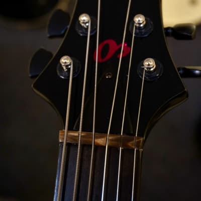 O3 Custom Guitars  ( SÔBER) Bernardini  Custom “ PRS Réplica “ Red Mirror Birds  Black image 8