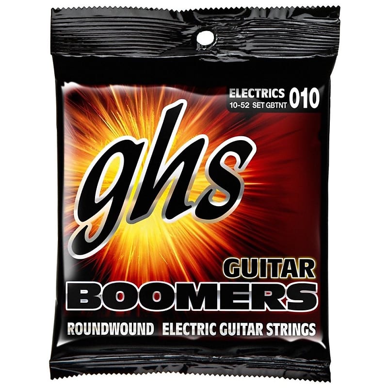 GHS Boomers Electric Guitar Strings 10-52, GB-TNT image 1