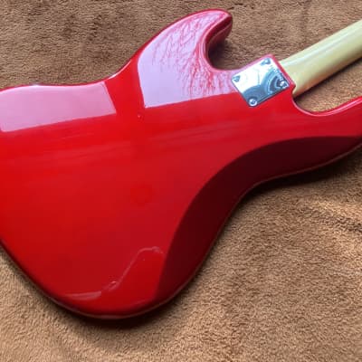 Fender American Original '60s Jazz Bass 2018 - 2022 - Candy Apple Red - Chicago image 8