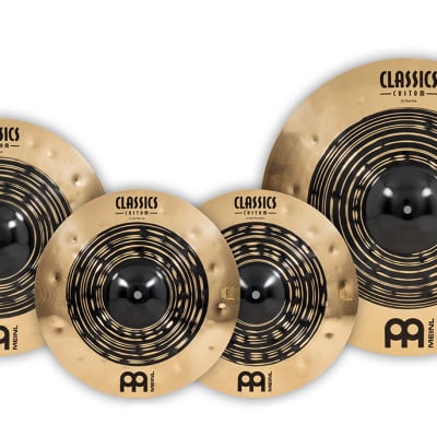 MEINL CCDU141620 Classics Custom Dual Complete Cymbal Beckenset 14-16-20, dark/brilliant image 2
