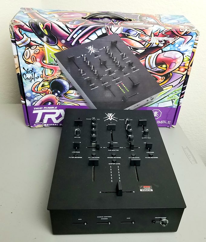 NJ様用【DJ Q-BERT】THUD RUMBLE TRX DJ Tech TRX Thud Rumble DJ QBert Signature Mixer | zZounds