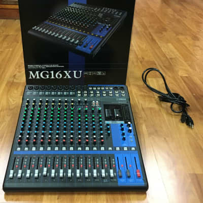 Yamaha MG16XU 16-Input 6 Bus Mixer W/stereo,instrument and mic cables image 10