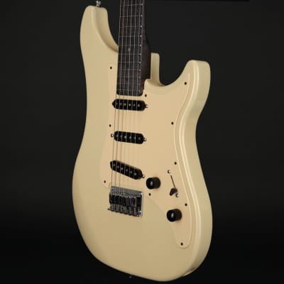 Vigier Expert Retro '54 in Retro White with Velour Noir Stained Maple Neck with Case #180321 image 3