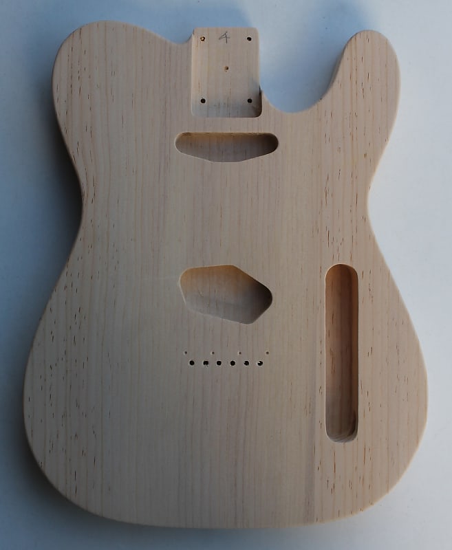 AMERICAN MADE TELE VINTAGE STYLE BODY - RIGHT HANDED - SUGARPINE 977 image 1