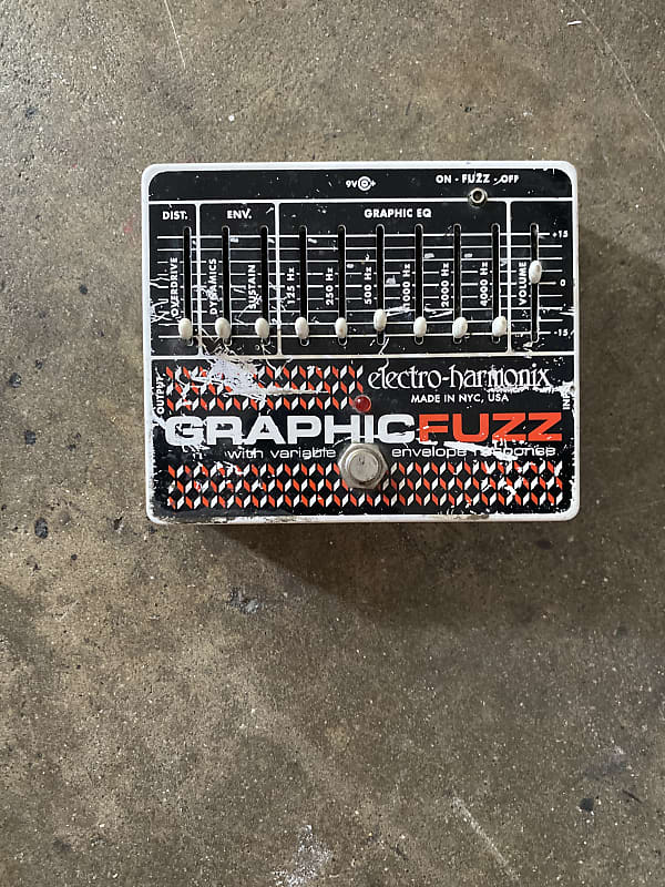 Electro-Harmonix Graphic Fuzz Pedal | Reverb