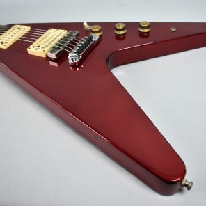 1982 Ibanez RR50 Rocket Roll II Upgraded Bill Lawrence Electric Guitar Candy Apple Red w/OHSC image 11