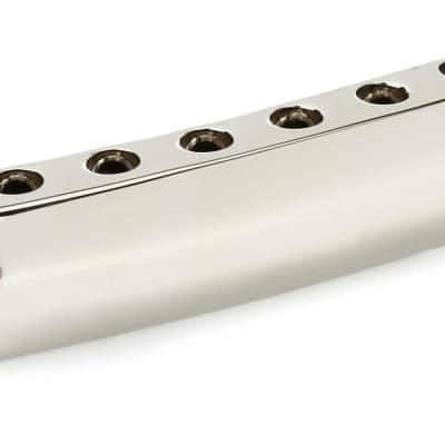 Gibson Accessories PTTP-015 Stop Bar Tailpiece with Studs & Inserts - Nickel image 1