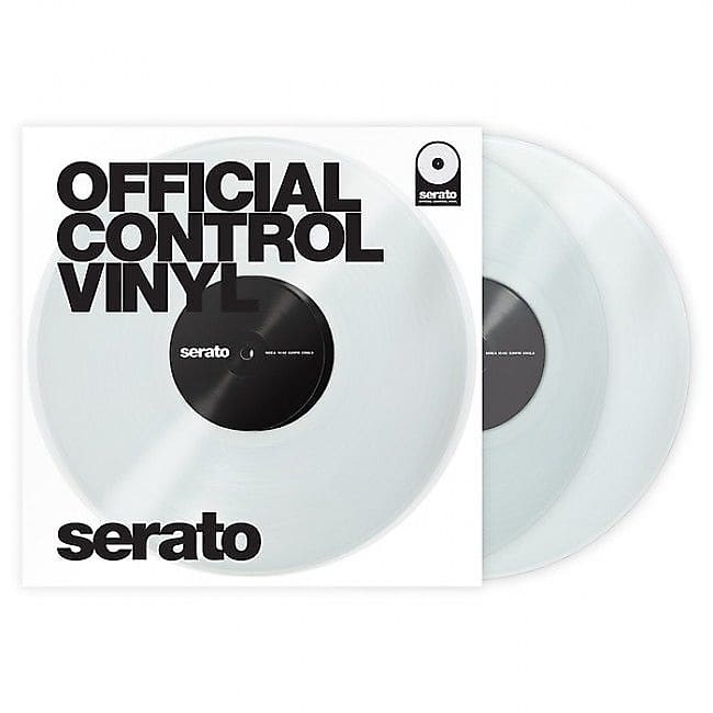 Serato Performance Series Control Vinyl (Pair) - Clear image 1