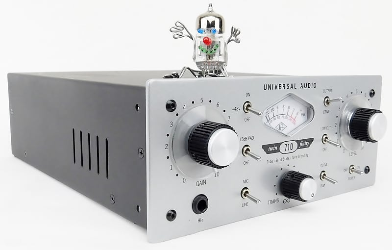 Universal Audio Twin Finity 710 Tube Mic Preamp +Top Zustand + 1,5J Garantie