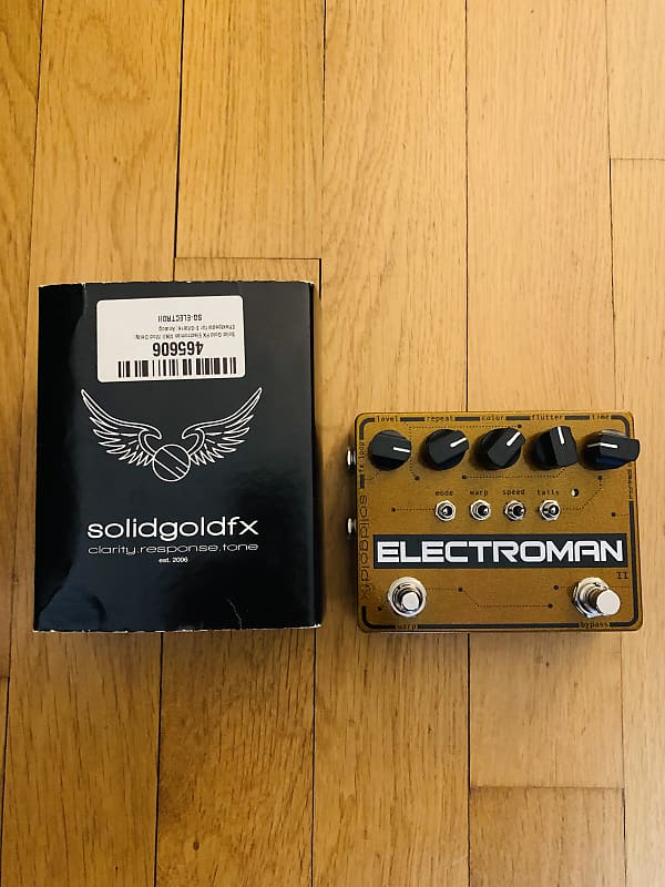 SolidGoldFX Electroman MKII Modulated Delay | Reverb