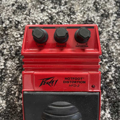 M6223 PEAVEY HOT FOOT ディストーションHFD-2 Peavey HFD-2 Accelerator Hot Foot Distortion Vintage Guitar