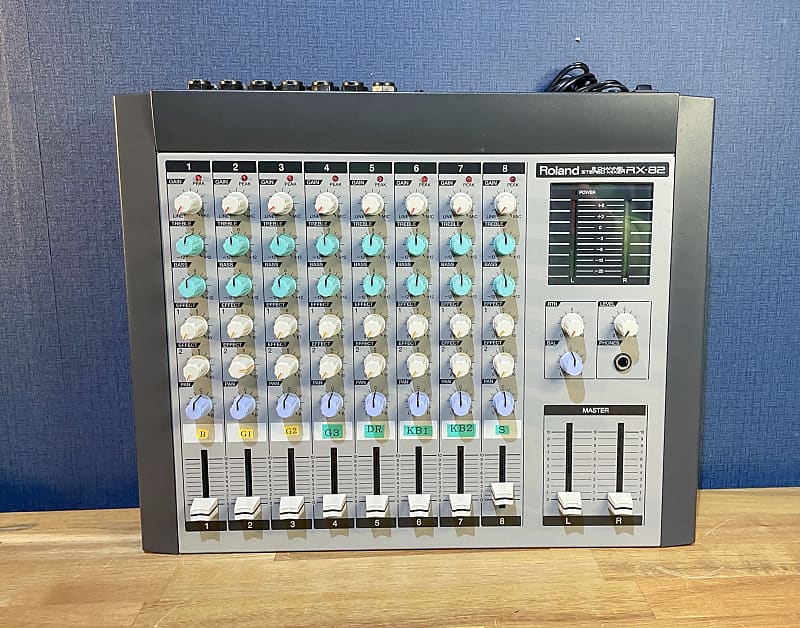 Roland RX-82 Vintage 8-channel Stereo Mixer Grey | Reverb