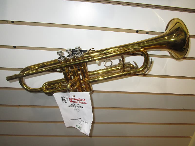 King Cleveland 600 trumpet with case and mouthpiece Reverb