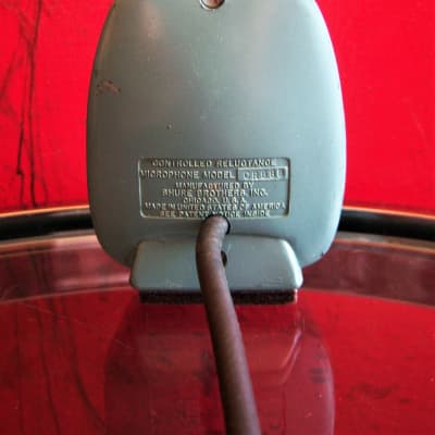 Vintage 1950's General Electric CR88B / Shure 510C controlled reluctance microphone High Z PROP image 5