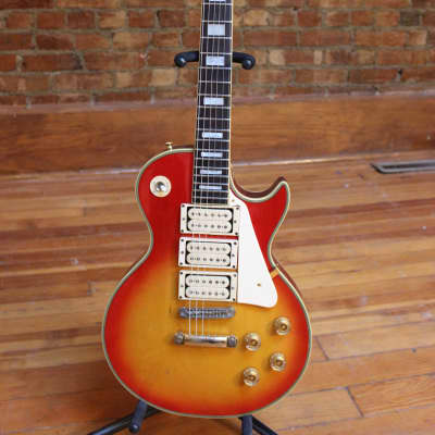 Greco EG-600 Les Paul Custom 3 Pickup 1979 Cherry Sunburst | Reverb