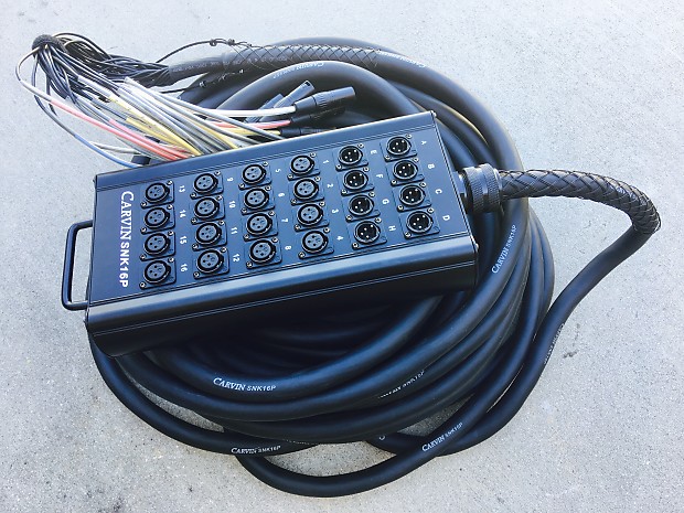 Carvin SNK16P - 16-Channel Input with 8 Returns - 100ft