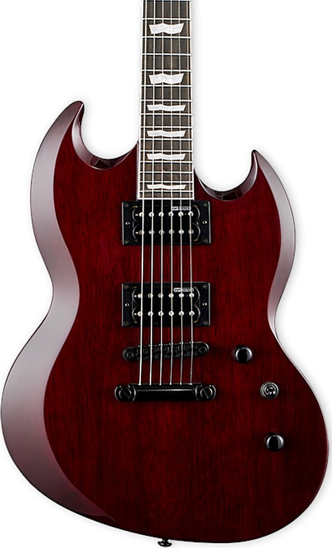 ESP LTD VIPER-256 Electric Guitar, See-Thru Black Cherry image 1