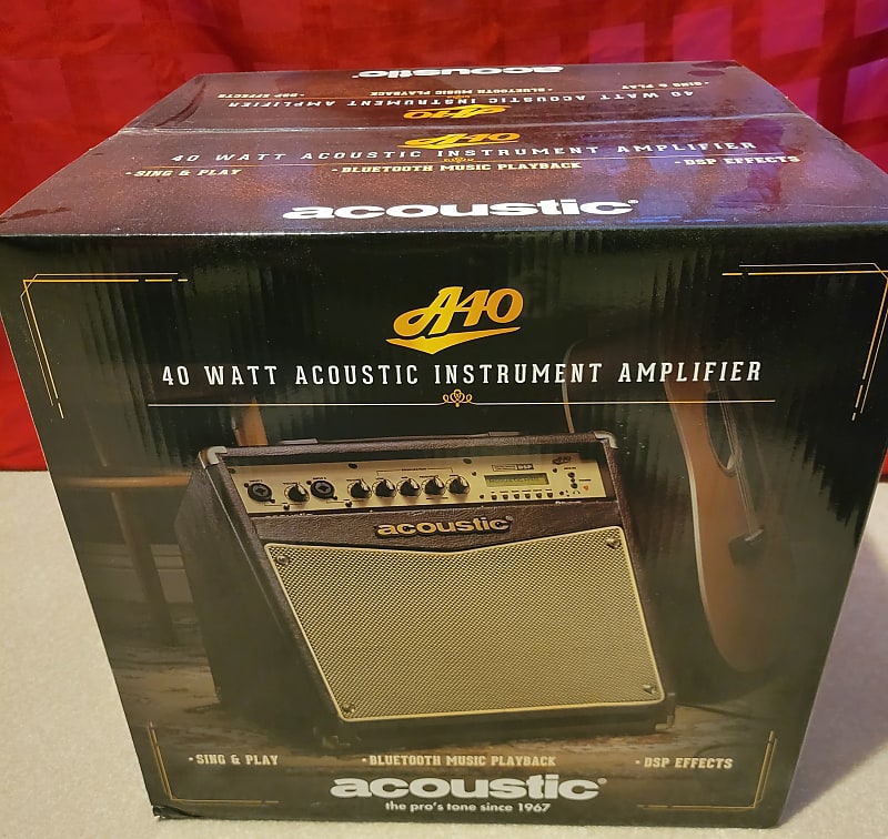 Acoustic A40 40 Watt Acoustic Guitar Combo Amp image 1
