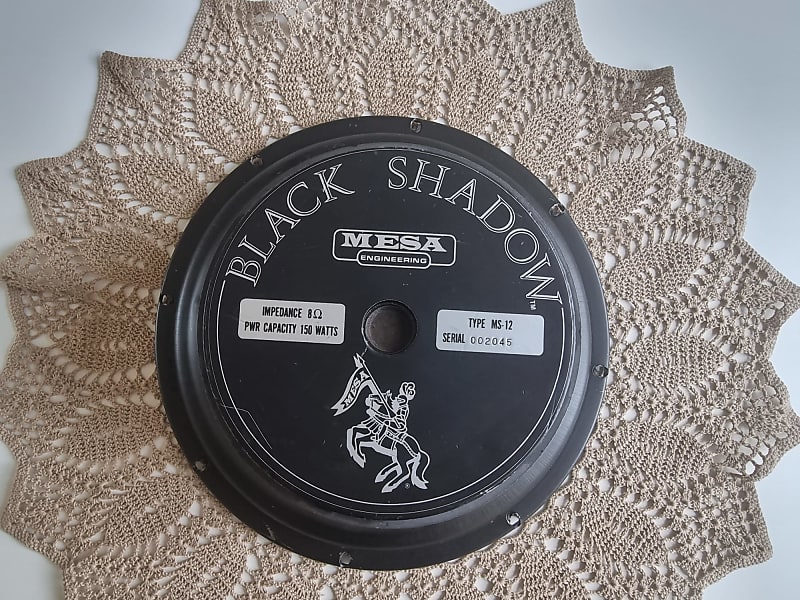 Mesa Boogie Black Shadow MS12 speaker Reverb