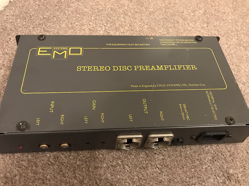 EMO Stereo Disc Preamplifier | Reverb