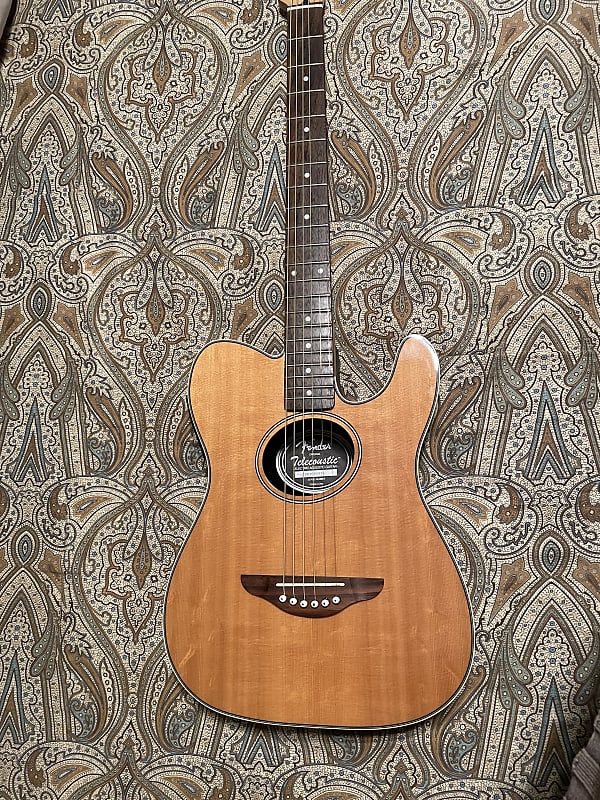 Fender Telecoustic Natural | Reverb