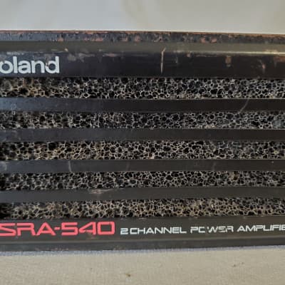 Roland SRA 540 Vintage 2 Channel Power Amplifier - Good Used Working Condition - Quick Shipping - image 2