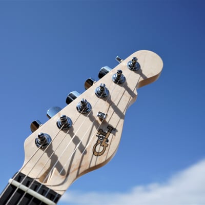 G&L USA CUSTOM SHOP ASAT Classic Crimson Burst 6-String Electric Guitar (2021) image 4