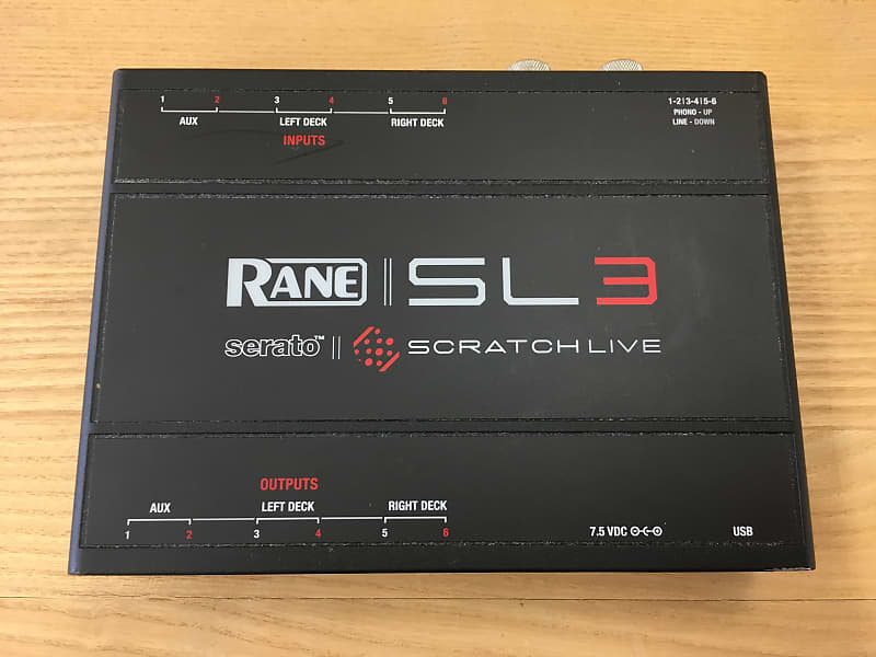 Rane Serato Scratch Live SL3 24-bit DJ Interface - USA Seller