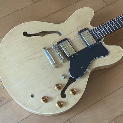 1998 Epiphone Dot Deluxe Natural Made in Korea (MIK) — Free Professional Setup for sale