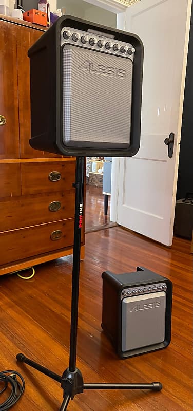Pair of Alesis Transactive 50 Portable PA / Monitors | Reverb