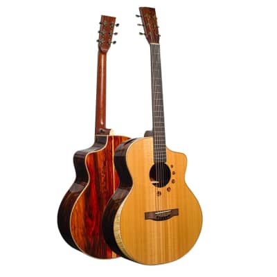 L.Luthier Lava Solid Sitka Spruce Acoustic Guitar for sale
