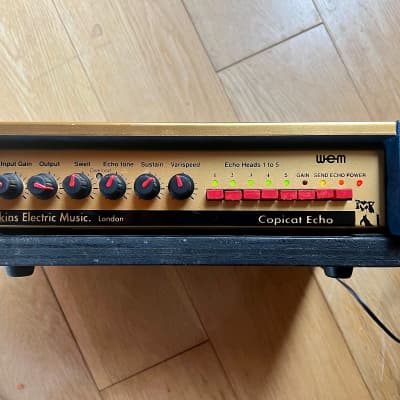 WEM Watkins Shadow Copicat 2000 Blue / Gold | Reverb
