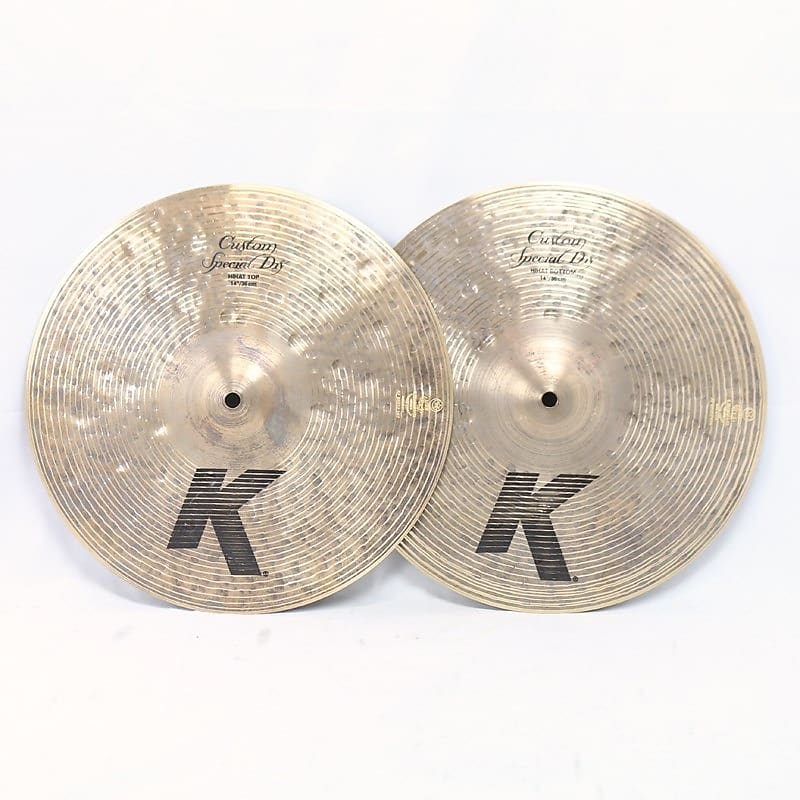 Zildjian K Custom Special Dry HiHat 14 pair [NKZL14CSPDHHT/14CSPDHHBM]  [Special price displayed in store]