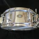 Slingerland Vintage Gene Krupa Sound King Snare Drum, Chrome/Brass, Brass Hoops, Muffler, 60's Clas