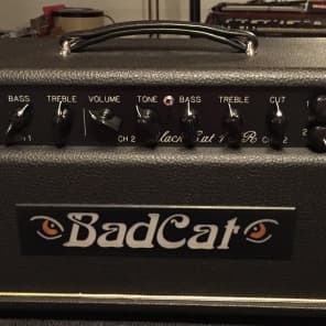 Bad Cat Black Cat 15R 15-Watt Guitar Amp Head with Reverb