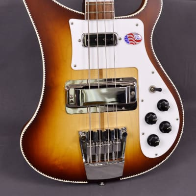 2022 Rickenbacker 4003 CB Stereo Bass SATIN Autumnglo Checkerboard Binding ~MINT Like NEW~ Checkered Autumn-Glo for sale