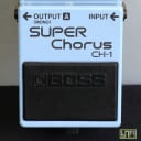 Boss CH-1  Stereo Super Chorus Electric Guitar Effect Pedal - Blue Label - 1991
