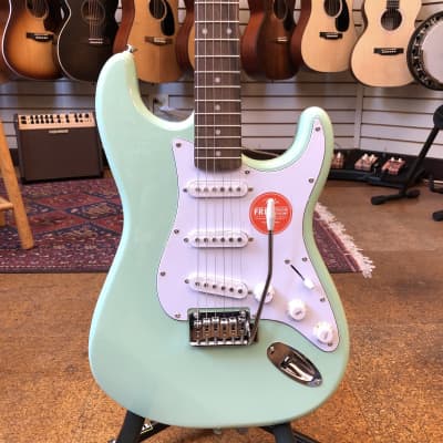 Squier Affinity Series Stratocaster Surf Green w/Indian Laurel Fingerboard image 1