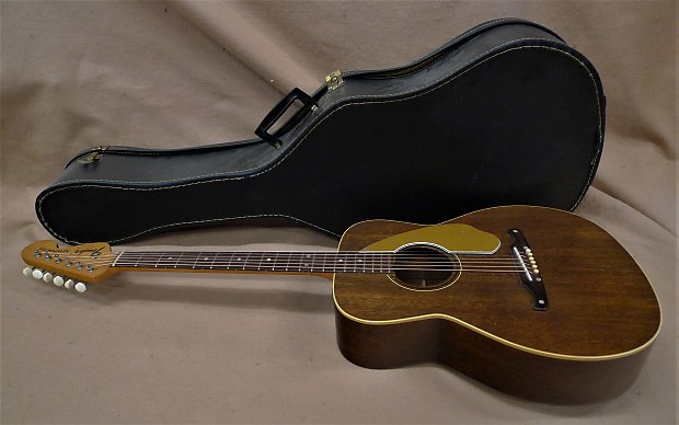 Fender Newporter 1969 Acoustic Guitar Good Condition Free