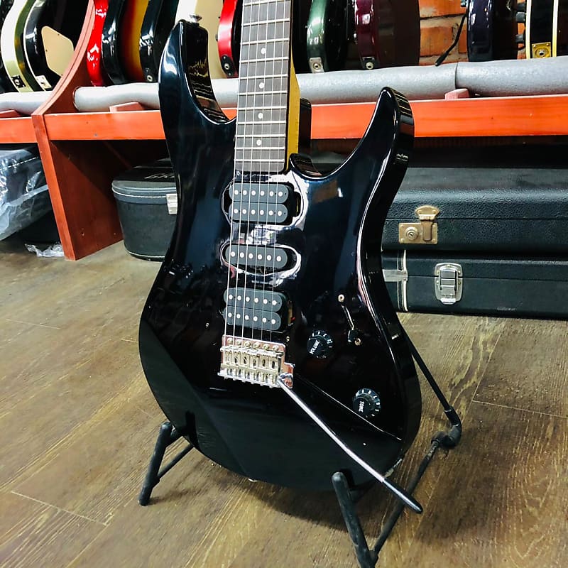 Yamaha YGX121D Superstrat HSH Tremolo Black | Reverb